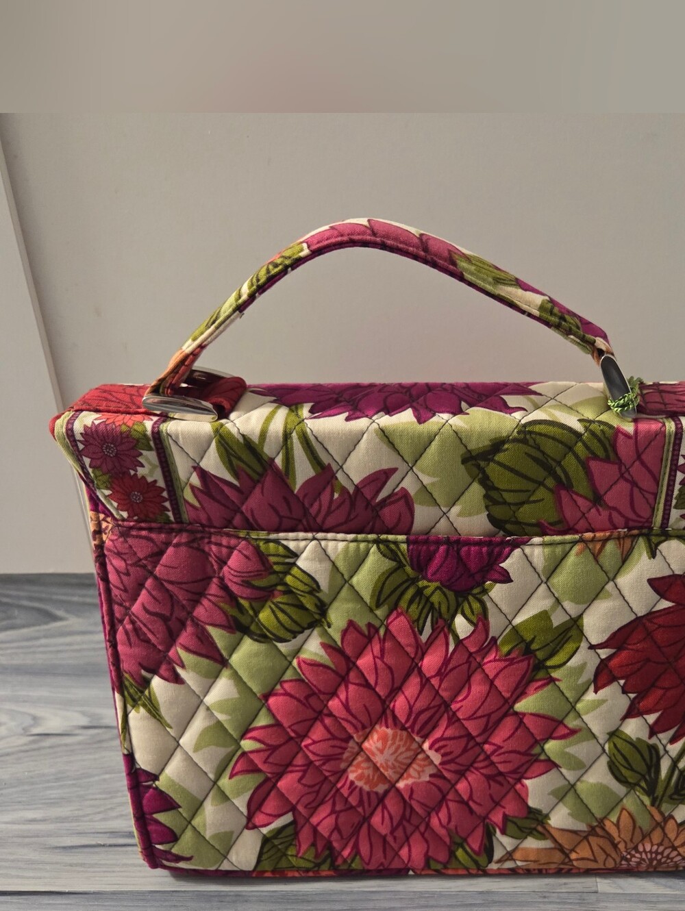 Vera Bradley Hello Dahlia! Julia Bag - Picture 3 of 5